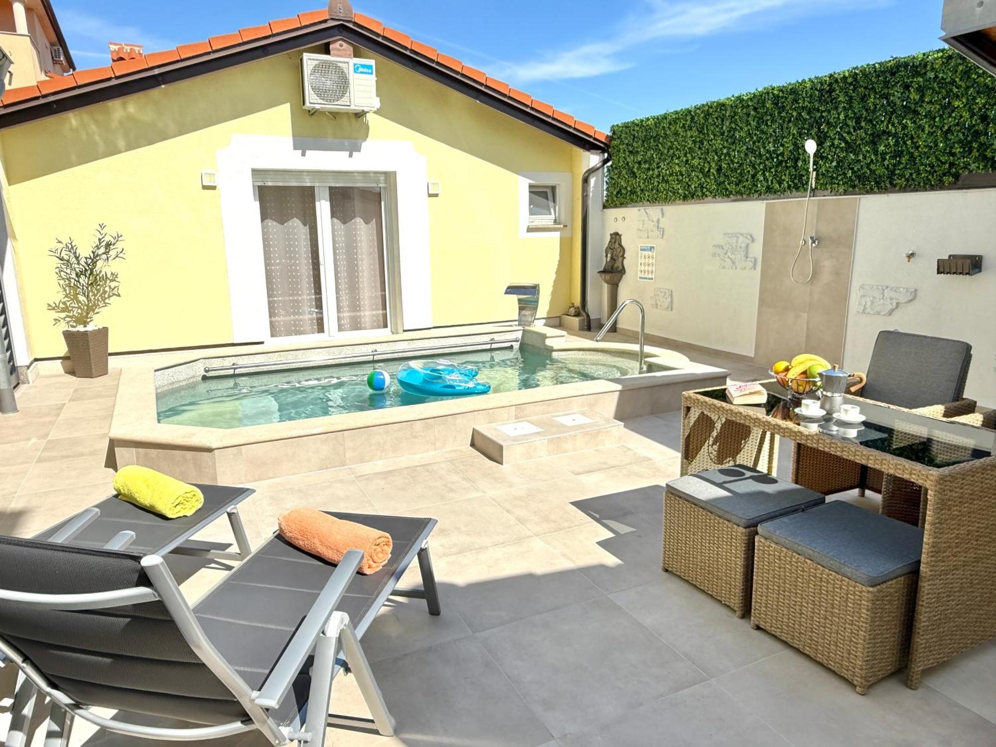 Poolside Studio Fažana Extérieur photo